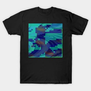 Waves abstract T-Shirt